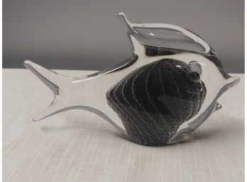 Mid-century Murano Glass Fish Sculpture