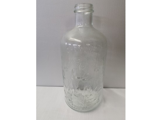 Embossed Chemung Spring Water  Bottle