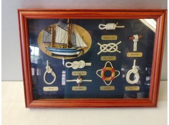 Diorama With Nautical Knots