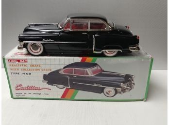 Old New Stock 1950 Style Tin Friction Cadillac With Box