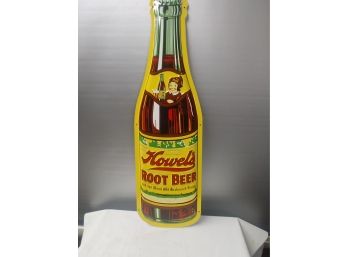 Howell's Root Beer Advertising Sign