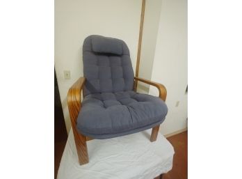 Brigger Furniture Oak Bentwood Lounge Chair