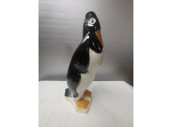 Rare St Clement Art Deco Penguin Decanter