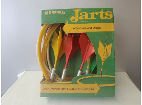 Original Regent Jarts Lawn Darts Game( Sold As A Collectible Not For Use)