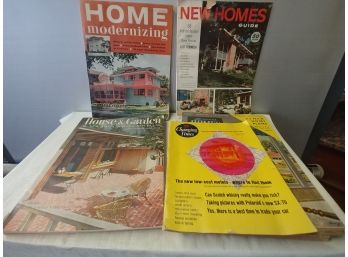 Lot Of 7 1950s Vintage Home Magazines House Beautiful's Building Manual