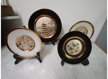 Lot Of Four Imperial Chokn Art Plates