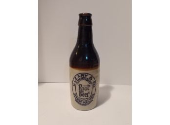 C. Leary And Company Old Fashioned Stoneware Root Beer Bottle