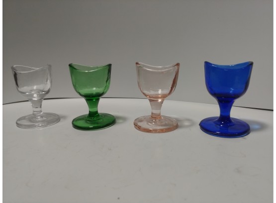 4 Glass Eye Cups