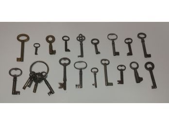 Collection Of 21 Antique Keys
