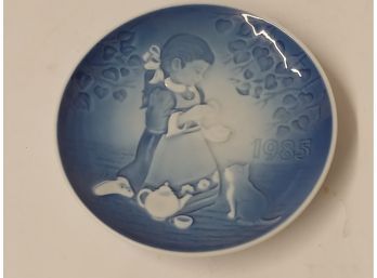 Bing And Grondahl Plate The Magical Tea Party