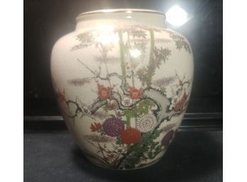 8' Japanese Porcelain Vase