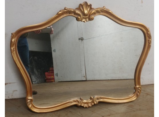 Fancy Gold French-style Mirror