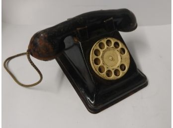 Pressed Steel Toy Cradle Telephone