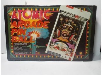 Tomy Atomic Arcade Pinball Game With Original Box
