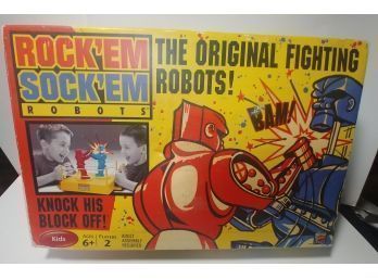 Mattel Rock'em Sock'em Robots Unused In Original Box