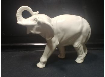 Vintage Czechoslovakian Ceramic Elephant