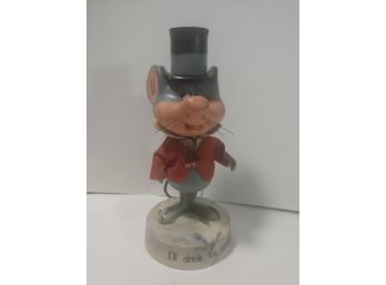 1970 Dankin And Company Warner Brothers Merlin The Mouse Statue