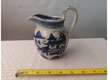 Chinese Canton Porcelain Pitcher