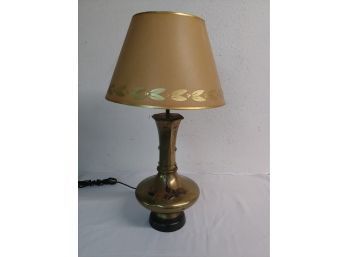 Mixed Metal Table Lamp