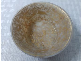 Ornately Decorated Chinese Jade Bowl