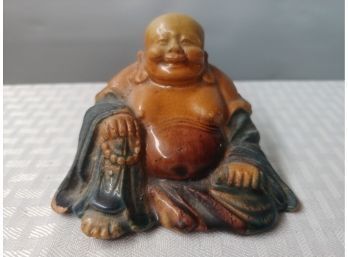 Chinese Mud Where Figure Of Buddha