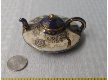 Signed Miniature Satsuma Teapot