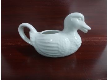 Porcelain  Duck Watering Can
