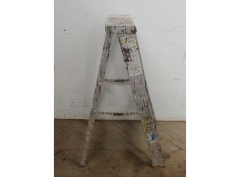3 Ft Folding Aluminum Painters Ladder