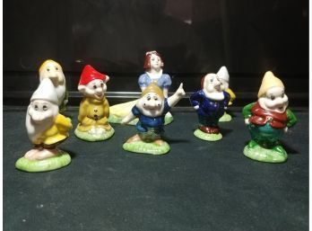 Porcelain Snow White And The Seven Dwarfs Set