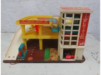 Fisher Price Toys Parking Garage With Ramp And Service Center