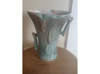 Two Handled Gonder  Pottery Vase ( Chip)