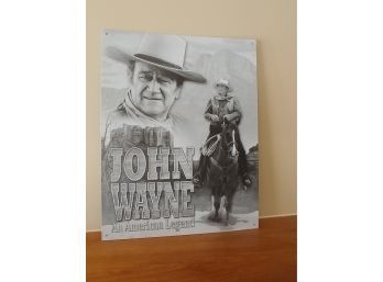 John Wayne An American Legend Tin Sign