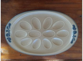 Pfaltzgraff Pottery Egg Plate