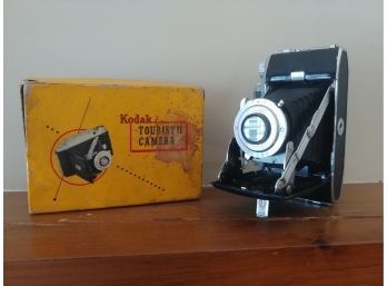 Kodak Tourist II Camera With Original Box