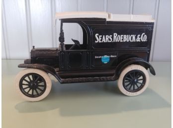 Ertl 1913 Model T Sears And Roebuck Delivery Van Bank