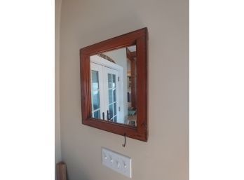 Decorative Wooden Window Mirror