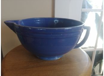 Blue Glazed Pottery Pourer