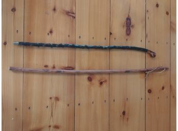 Irish Sheleighly And  Vermont Country Store Walking Stick