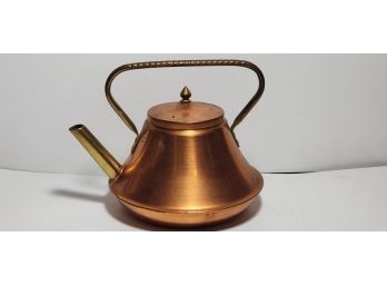 Brass And Copper Kettle