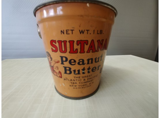 Sultana 1 Lb Peanut Butter Bucket