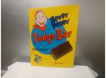 Howdy Doody Fudge Bar Sign