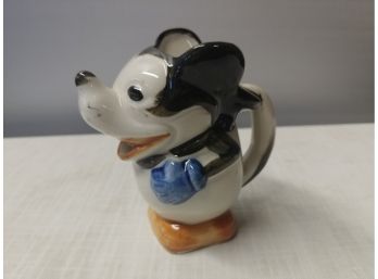 1920s Japanese Mickey Mouse Ceramic Creamer