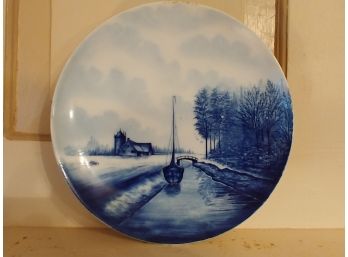 Scenic Delft Plate