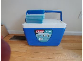 Coleman Cooler With Ice Packs