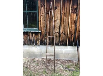 Vintage Wooden Orchard Ladder