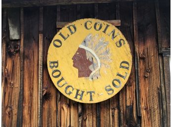 Vintage Wooden Sign