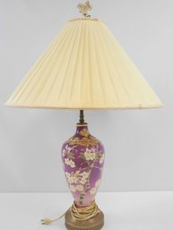 Oriental Converted Vase Lamp