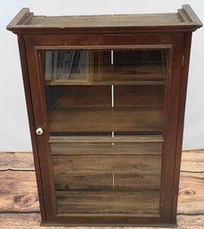 Antique Cupboard With 4 Shelves - Nice Small Size!