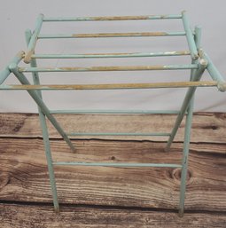 Small, Robin's Egg Blue, Vintage, Drying/quilt Rack
