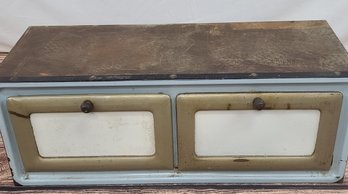 Antique, Enamel Stove Top, 2 Door Box - 11' X 12' X 31'